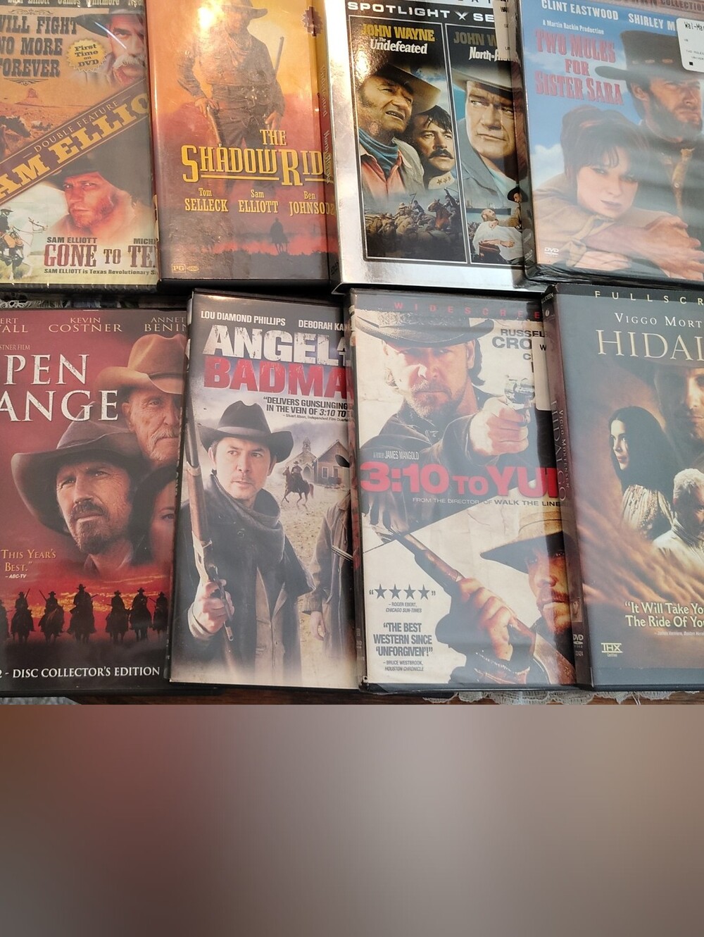 8  Western Movie DVDs Collection  Classic To Modern
